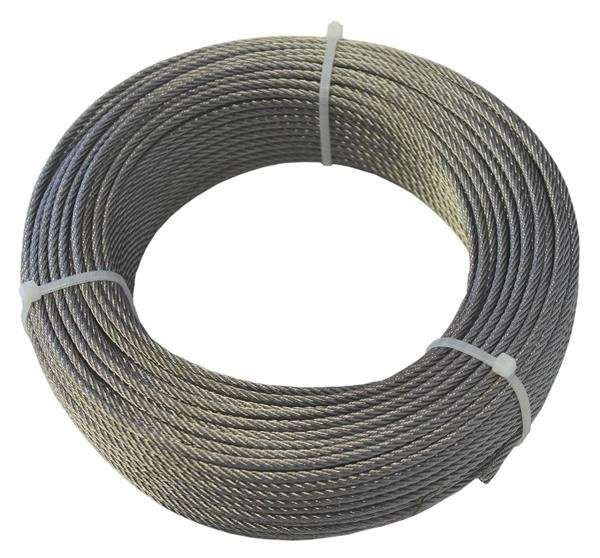 Stainless Steel Wire Rope 3mm x 50m