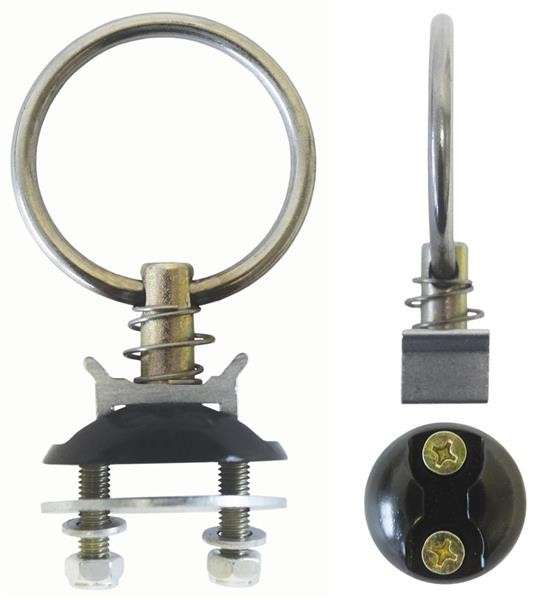 Stainless Steel Ring with Bolt Down Lock