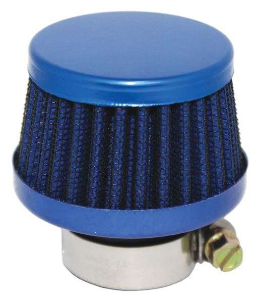 Air Filter Breather - 25mm - Blue