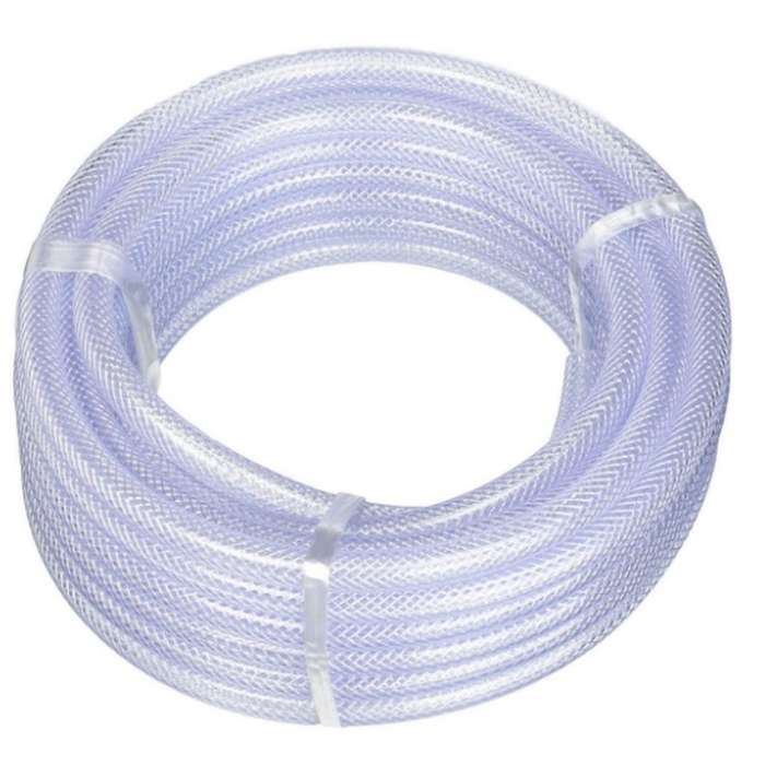 Clear Braided Hose - Soft - 10mm x 10m