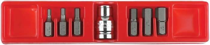 Hex Bit Set (1/2" Drive) - 7 Piece