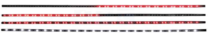 Brake Signal LED Strip Light - Red - 12 Volt - 72 LED