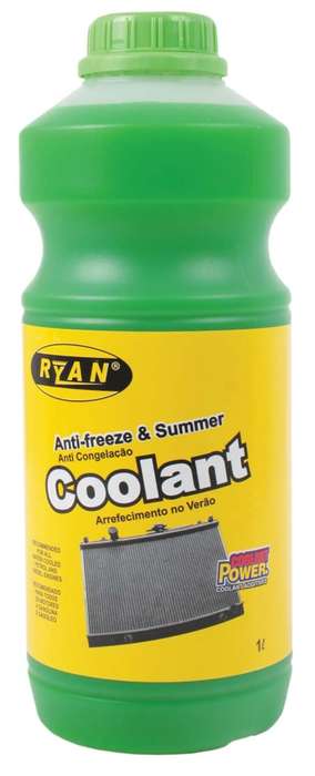 Ryan Anti-Freeze and Summer Coolant - Green - 1 Litre