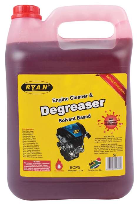 Ryan Engine Cleaner and Degreaser - 5 Litre