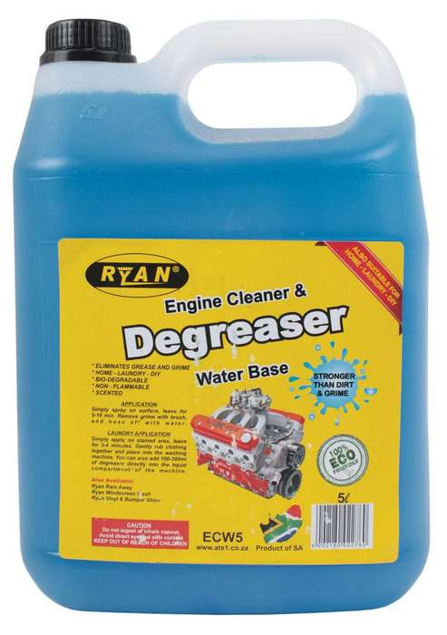 Ryan Engine Cleaner and Degreaser - Water Based - 5 Litre