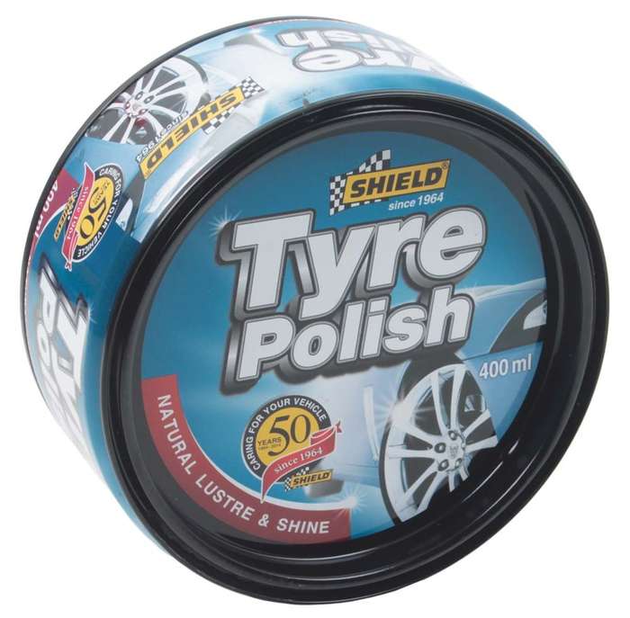 Shield Black Tyre Polish - 400ml