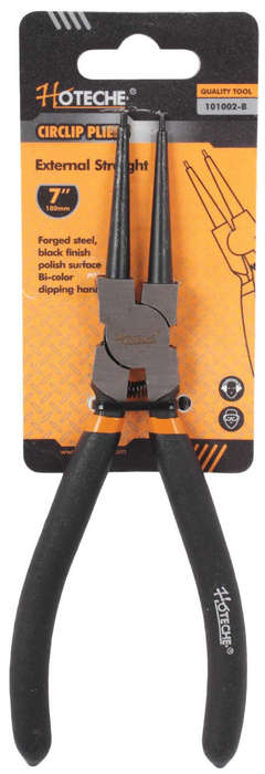 Circlip Plier - Internal Straight - 7 inch / 180mm