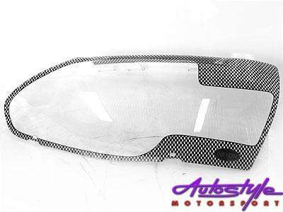 Suitable to Fit Ford Bantum 09up Carbon Headlight Shields