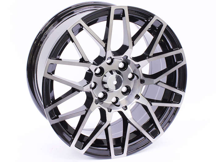 15" Evo C1165 4/100 &amp; 4/114 Gunmetal Alloy Wheels