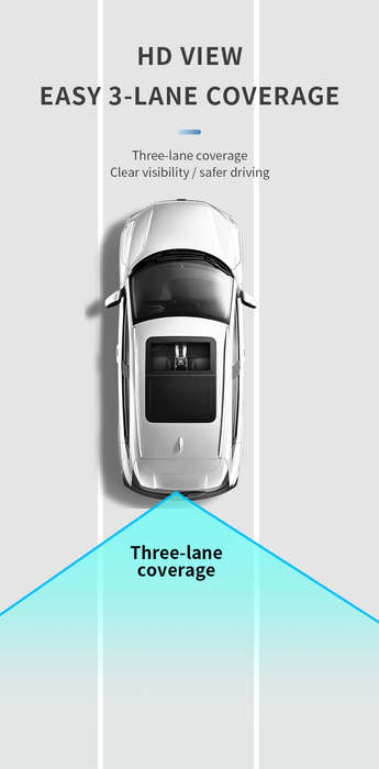 4.3-Inch Wireless License Plate Backup Reverse Camera Kit