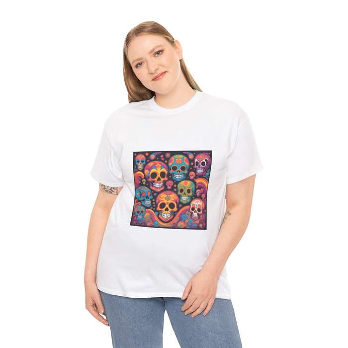 Unisex "Fiesta of Skulls" T-Shirt