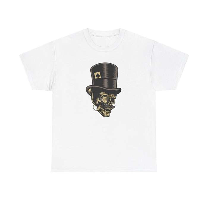 Unisex "Vintage Gentleman Skull" T-Shirt