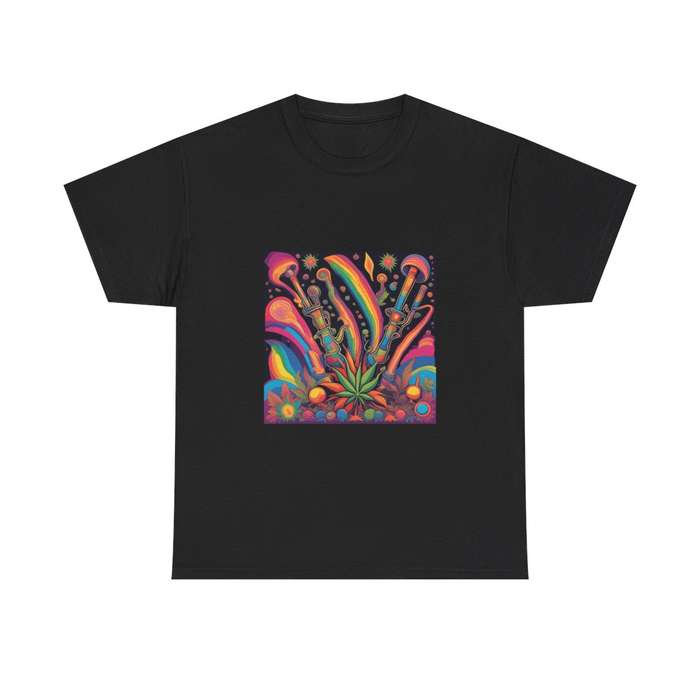 Unisex "Psychedelic Bong Garden" T-Shirt