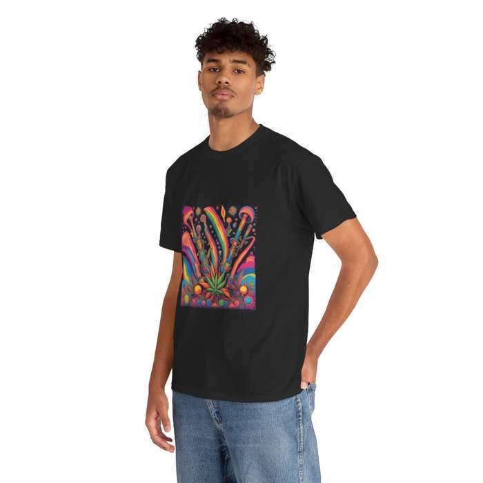 Unisex "Psychedelic Bong Garden" T-Shirt