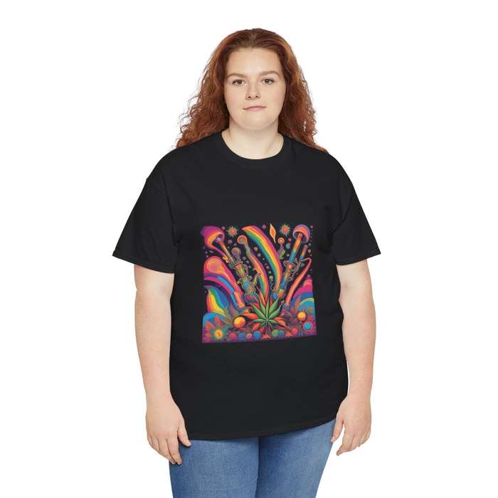 Unisex "Psychedelic Bong Garden" T-Shirt