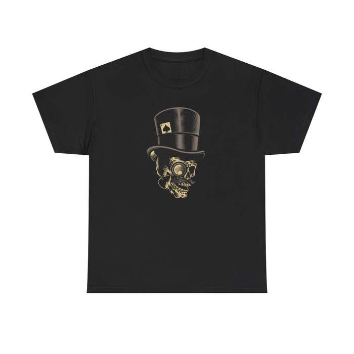 Unisex "Vintage Gentleman Skull" T-Shirt