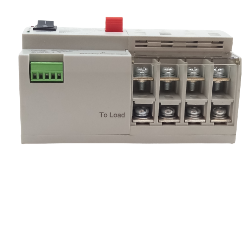 SJ066 Protection - Auto/Manual Din Change Over Switch. 2 Pole 230 Volts  63 Amps UPS