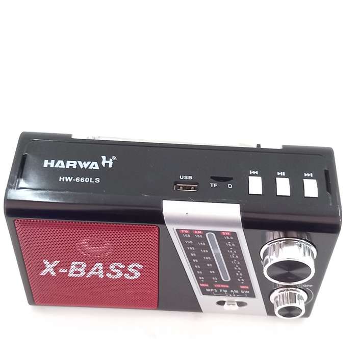 LN025 Appliance - Harwa Solar Radio, 3 Band.USB/MP3/LED Light/Solar Panel