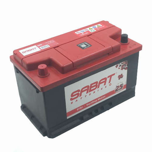 DD078 Sabat  668 Battery 12V 80Ah + Old Batt Del Instore.No Batt Add R295.
