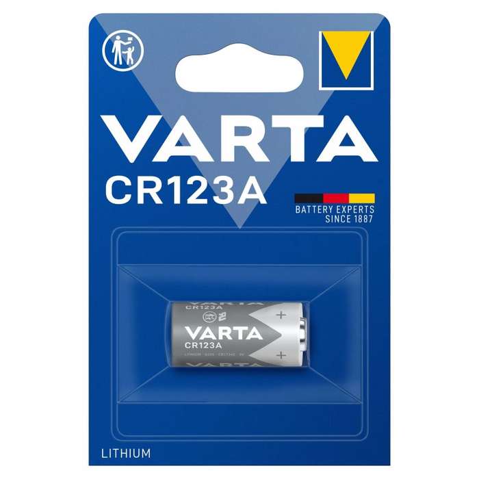 PA420- VARTA - CR 123A 3V Professional battery.