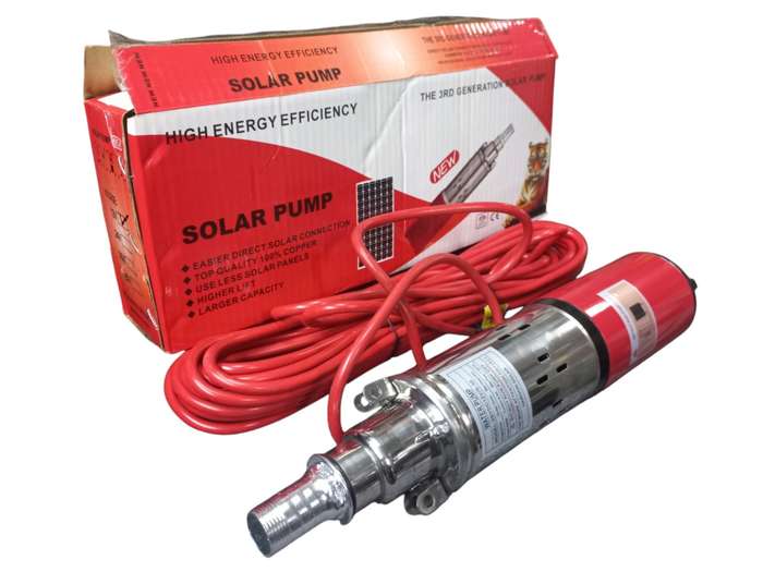 SV060 - SK High Energy Solar Submissible Borehole Pump  12 Volt DC