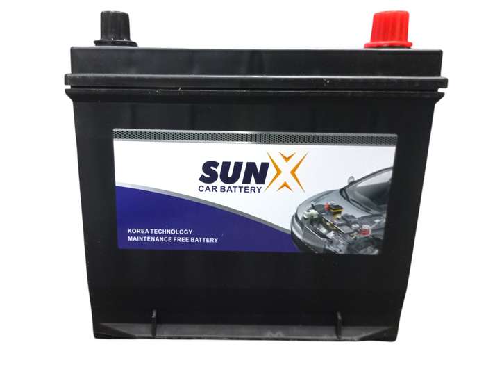 FB0250  SunX 618/9 - Auto Battery 12 Volt 36 AH with OLD Battery. Plus R220 without OLD Battery.
