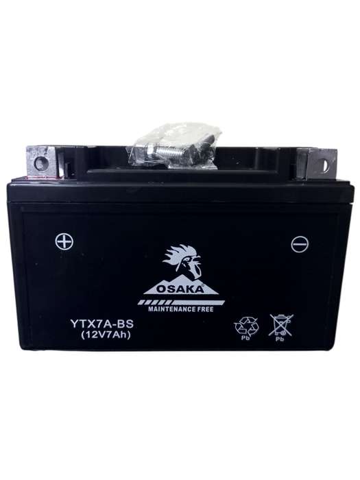 BV018 Osaka - Battery Motorcycle. Power Sport. Maintenance Free 12 Volt 7Ah.