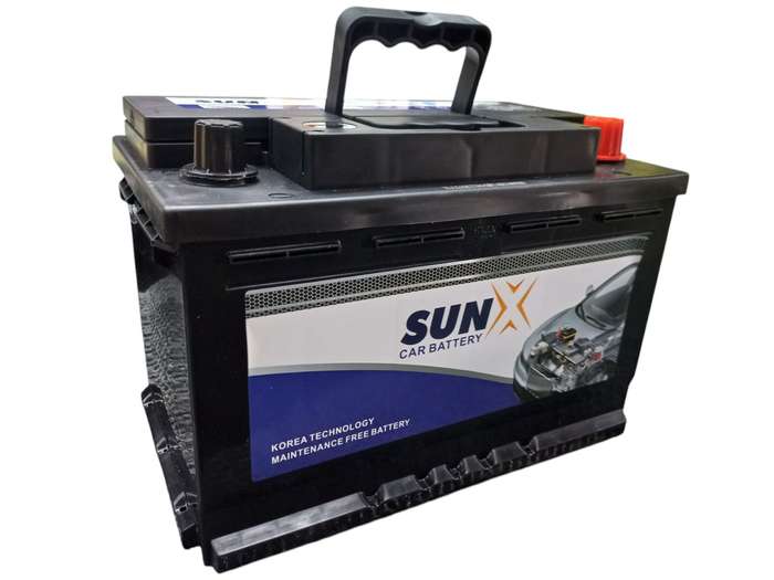 FB0280 SunX 652 - Auto Battery 12 Volt 72 Ah with OLD Battery. Plus R220 without OLD Battery.