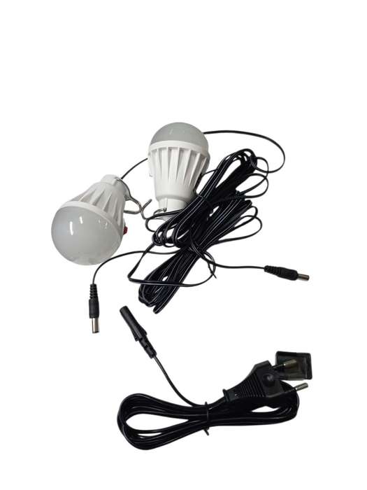 LN030 Appliance - Solar Fan 35 cm with Solar Panel ,Radio &amp; 2 x x LED bulbs. AC Charger Inclu...