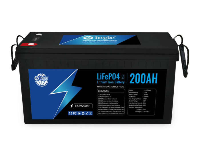 BU023H Ingle - Battery Lithium LifeP04  12.8 Volts 200 Ah