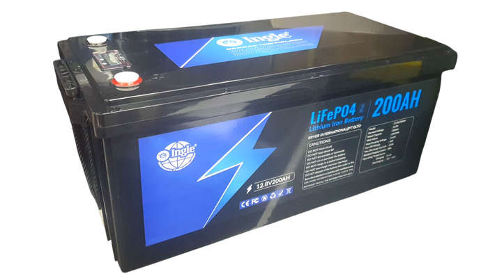 BU023H Ingle - Battery Lithium LifeP04  12.8 Volts 200 Ah