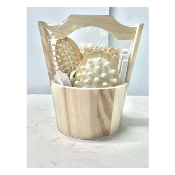 Wooden Spa Bath and Body Gift Set A-22