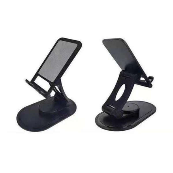 Adjustable Tablet &amp; Phone Holder: Hands-Free Comfort &amp; Versatile Use- Black