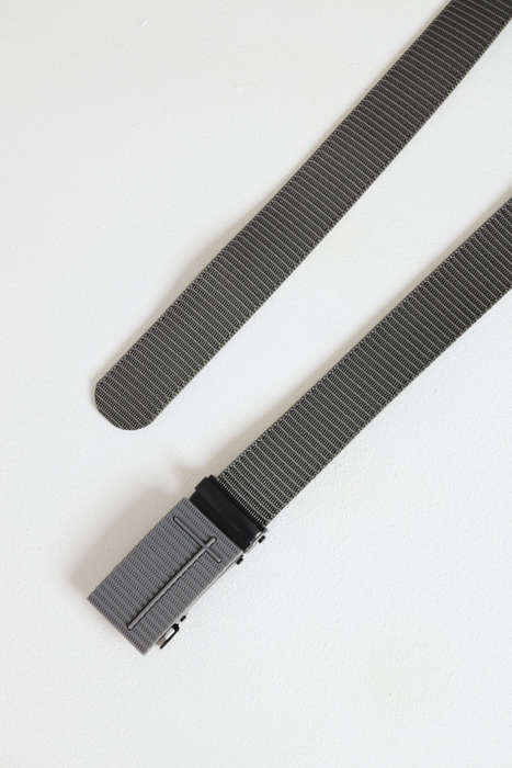 Heavy Duty No Hole Nylon Tactical Ratchet Belt with Automatic Slide Buckle