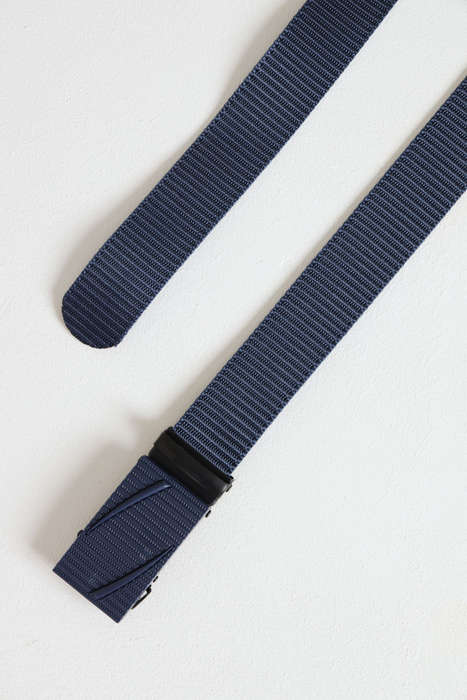 Heavy Duty No Hole Nylon Tactical Ratchet Belt with Automatic Slide Buckle