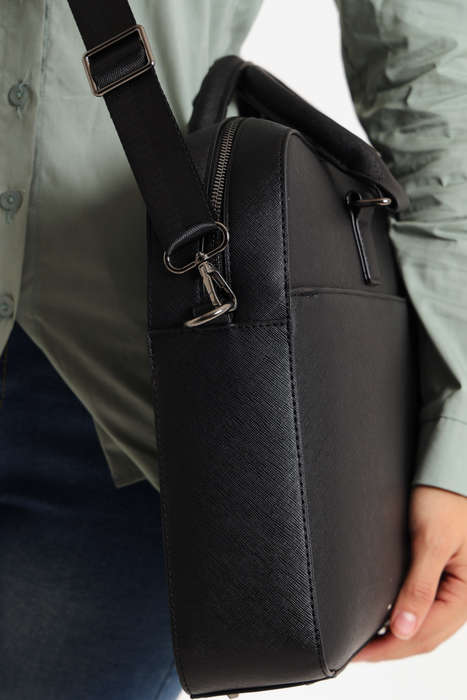 Bailey Premium Professional Laptop Bag PU Leather 16 Inch