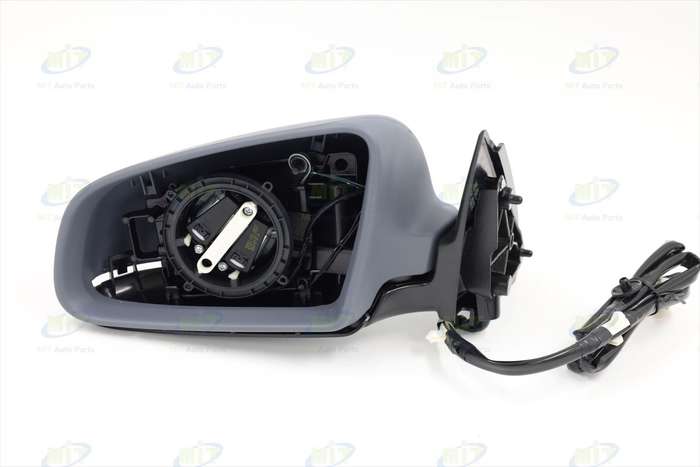 A4 B7 Door Mirror,+heat,+aspherical, Electrical, Rh E-marked, B1 05-07