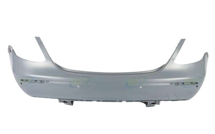 W213 Rear Bumper +pdc Hole +moulding Hole (exclusive) 2016-2020