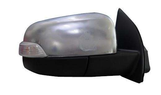 Ford Ranger 3 T6 Front, Right Door Mirror With Indicator (electric) Chrome 2011-2018