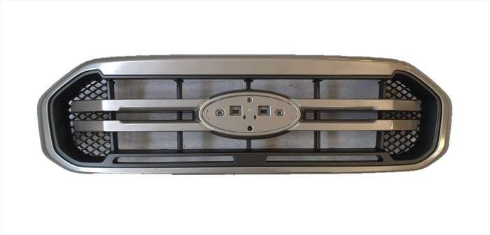 Ford Ranger Grille Black 1pc Late Model 2019-2023