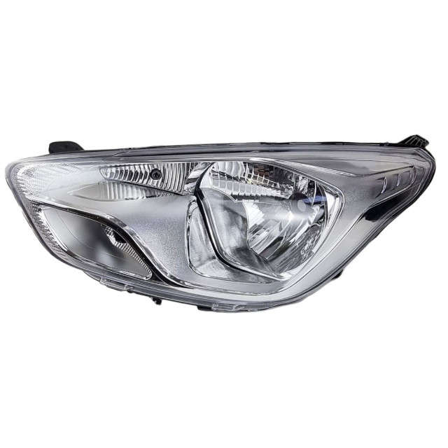 Ford Figo Headlamp + Motor Left Side 2015 - 2018 (chrome Finish)