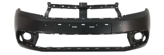 Sandero Stepway Front Bumper (with Sensor Hole, With Fog Lamp Hole) 2017+
