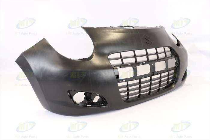 Suzuki Alto Front Bumper,+fog Lamp Hole,+bumper Grille, Complete, Plain, 09-15