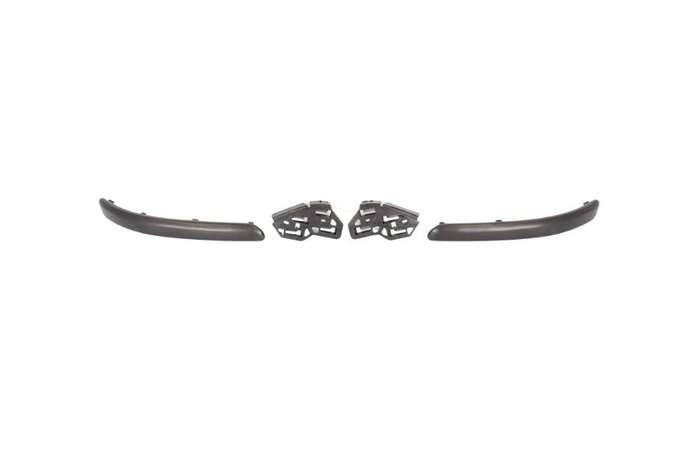 Vw Polo 2 Front Bumper+grille+bumper Grille+strip+spoiler Complete, Gti 2005-2009