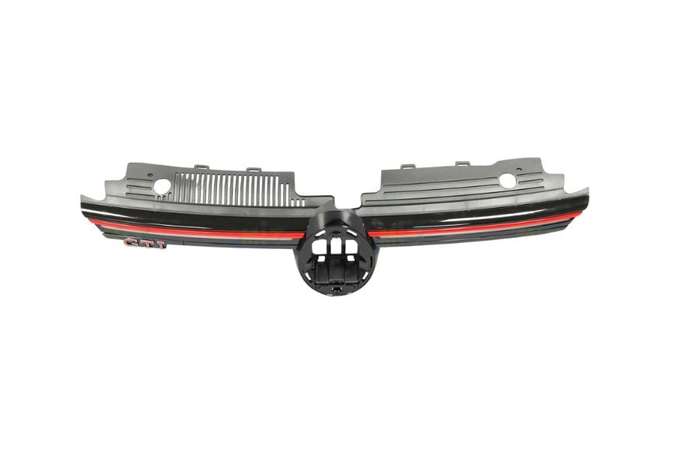 Vw Golf 8 Grille+red Moulding, Gti 2021-