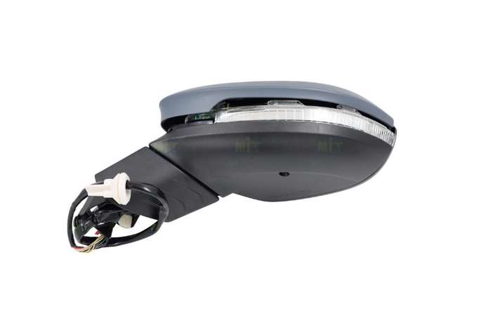 Vw Golf 8 Door Mirror+led+puddle Lamp,+memory,+heat, Electric, 11 Pin Gti Right 2021-