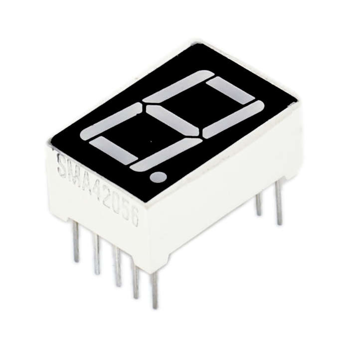 Single Digit 7 Segment Led