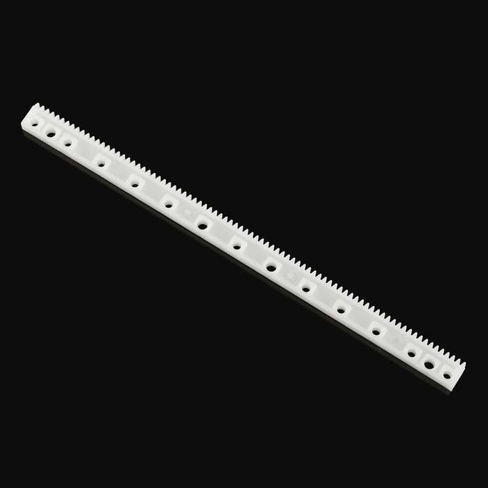 Plastic Gear Rack Transmission Sprocket Toothed Track 7*4*125mm