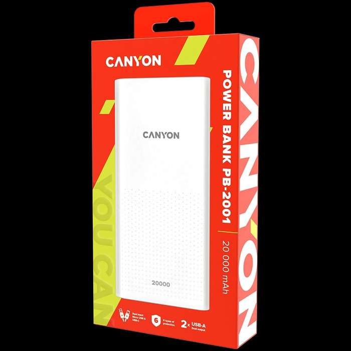 CANYON  Power Bank CNE-CPB2001W