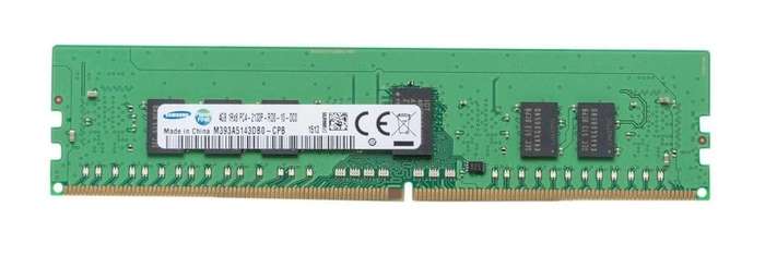 4GB Samsung, PC4-17000, DDR4-2133Mhz, 1RX8, ECC Registered, CL15, 1.2V Memory Module for Server
